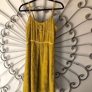Anthropologie citron velvet dress, 6